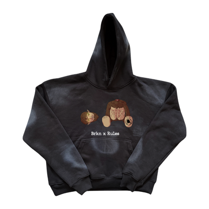 Ape Titan - Black Oversized Hoodie